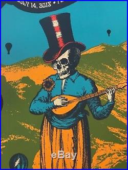 Grateful Dead and Company Tour Poster Boulder CO-Folsom Field 7/14/18 #/800
