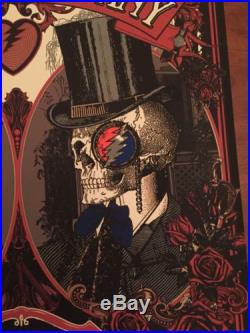 Grateful Dead and Company Tour Poster Nashville TN Bridgestone Arena John Mayer