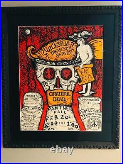 Grateful Dead at Panther Hall, Fort Worth, Texas Concert Poster from Feb. 1970