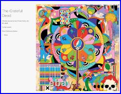Grateful Dead by Murugiah VARIANT Fine Art Print Poster #/150 Bottleneck BNG NEW