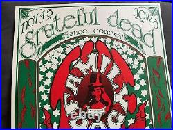 Grateful Dead fillmore and Family Dog Posters, Jimi Hendrix, Janis Joplin