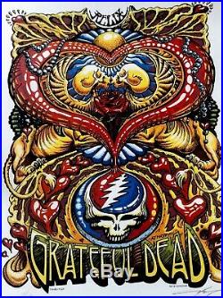 Grateful Dead poster 2019 AJ Masthay art print Relix Steal Your Face Garcia Lesh
