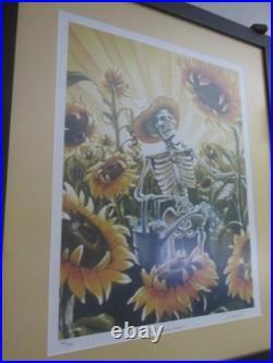 Grateful Dead signed and numbered Grateful Grower by Richard Biffle Art