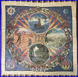 Grateful Dead vintage tapestry lot STEAL YOUR FACE Jeff Bedrick 1984 1985 flag