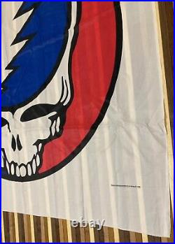 Grateful Dead vintage tapestry lot STEAL YOUR FACE Jeff Bedrick 1984 1985 flag