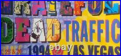 Grateful Dead x Traffic UNLV Sam Boyd Stadium 1994 Original Concert Poster