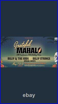 Grateful Mahalo Billy And The Kids Billy Strings Poster Hawaii