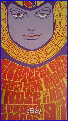 Grateful dead 12-9/10-1966 poster fillmore west mint cond BGP 42-2