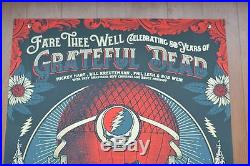 Grateful dead fare the well helton Chicago poster