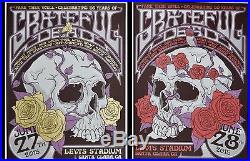 Grateful dead fare thee well VIP poster (set of 2), rare, bob weir, phil lesh