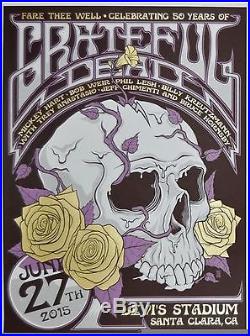 Grateful dead fare thee well VIP poster (set of 2), rare, bob weir, phil lesh
