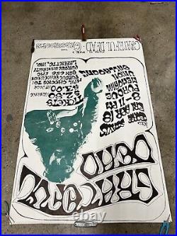 Grateful dead lafayette 1969 Concert Poster 60 x 40