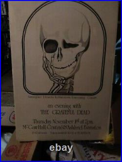 Grateful dead poster vintage