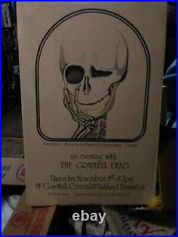 Grateful dead poster vintage