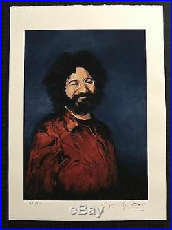 HQ Grateful Dead Jerry Garcia Stanley Mouse Giclee Print COA Signed & Numbered