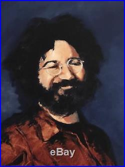 HQ Grateful Dead Jerry Garcia Stanley Mouse Giclee Print COA Signed & Numbered
