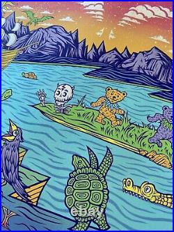 HUGE Dead And Company Gorge WA July 7/8 2023 Poster UNCUT AP BOTH NIGHTS SIGNED