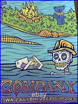 HUGE Dead And Company Gorge WA July 7/8 2023 Poster UNCUT AP BOTH NIGHTS SIGNED