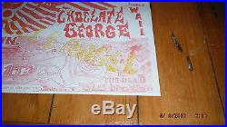Hells Angels Chocolate George Wail Poster NM condition Grateful Dead AOR 2.251