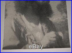 Human Be-In Poster 1967 Authentic Allen Ginsberg Grateful Dead Silkscreen RARE