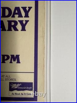 JERRY GARCIA BAND Orpheum Theatre, San Francisco 1989 ORIGINAL POSTER RARE