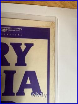 JERRY GARCIA BAND Orpheum Theatre, San Francisco 1989 ORIGINAL POSTER RARE