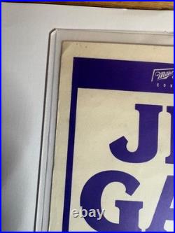 JERRY GARCIA BAND Orpheum Theatre, San Francisco 1989 ORIGINAL POSTER RARE