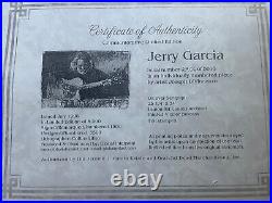 JERRY GARCIA COMMEMORATIVE SERIGRAPH Numbered Print 2906/5000 withCertificate