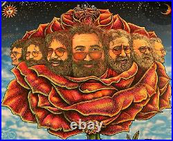 JERRY Garcia EMEK Poster Signed S/N Grateful DEAD SILKSCREEN 2020 gig print /500