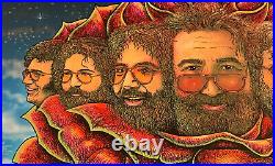 JERRY Garcia EMEK Poster Signed S/N Grateful DEAD SILKSCREEN 2020 gig print /500