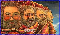 JERRY Garcia EMEK Poster Signed S/N Grateful DEAD SILKSCREEN 2020 gig print /500