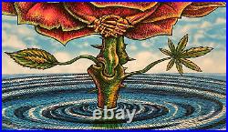 JERRY Garcia EMEK Poster Signed S/N Grateful DEAD SILKSCREEN 2020 gig print /500