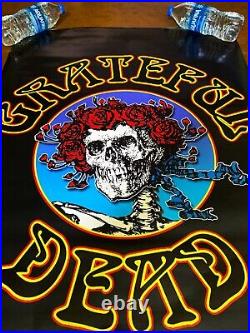 JUST UNSEALED TO PHOTO Grateful Dead Skull and Roses Vintage Poster 24x36