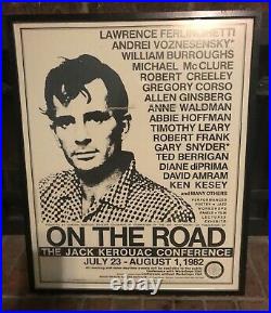 Jack Kerouac Conference On The Road Naropa Institute 1982 Event Poster