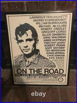 Jack Kerouac Conference On The Road Naropa Institute 1982 Event Poster