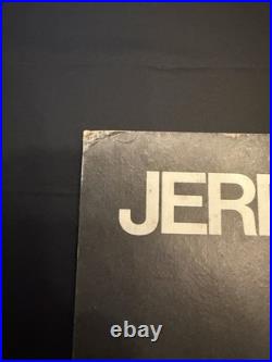 Jerry Garcia. 1972 Original Warner Bros. Promo Poster. B. Wolman. Grateful Dead