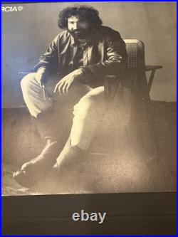 Jerry Garcia. 1972 Original Warner Bros. Promo Poster. B. Wolman. Grateful Dead