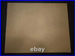 Jerry Garcia. 1972 Original Warner Bros. Promo Poster. B. Wolman. Grateful Dead
