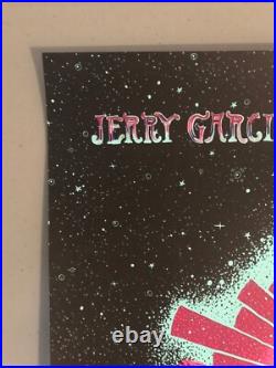 Jerry Garcia 75th Birthday Concert Red Rocks Colorado 2017 1st Ed. Rare Poster