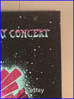 Jerry Garcia 75th Birthday Concert Red Rocks Colorado 2017 1st Ed. Rare Poster
