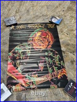 Jerry Garcia A Long Strange Trip Rare Vintage Poster Grateful Dead 36x24