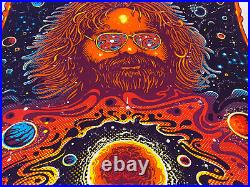 Jerry Garcia Art Print Poster Grateful Dead Bicycle Day Silkscreen 2022 X/500