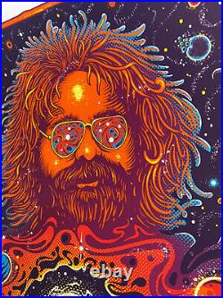 Jerry Garcia Art Print Poster Grateful Dead Bicycle Day Silkscreen 2022 X/500
