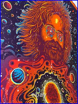 Jerry Garcia Art Print Poster Grateful Dead Bicycle Day Silkscreen 2022 X/500