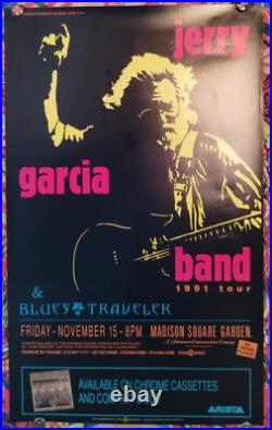 Jerry Garcia BGP49 Bill Graham Madison Square Garden 1991 Poster