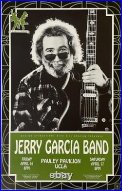 Jerry Garcia Band Concert Poster Los Angeles 1993