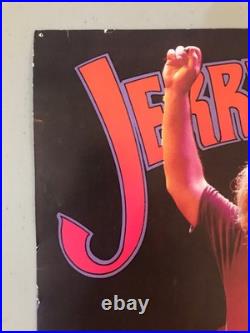 Jerry Garcia Band East Coast Tour 1989 Original Poster Ultra Rare Alpine Valley