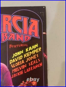 Jerry Garcia Band East Coast Tour 1989 Original Poster Ultra Rare Alpine Valley Jerry Garcia Band East Coast Tour 1989 Original Poster Ultra Rare Alpine Valley