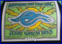 Jerry Garcia Band Electric On The Eel Show Poster #120 of 500