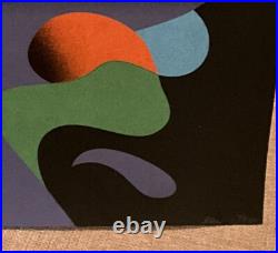 Jerry Garcia Band Poster Grateful Dead NorCal 1976 California #ed/750 Signed